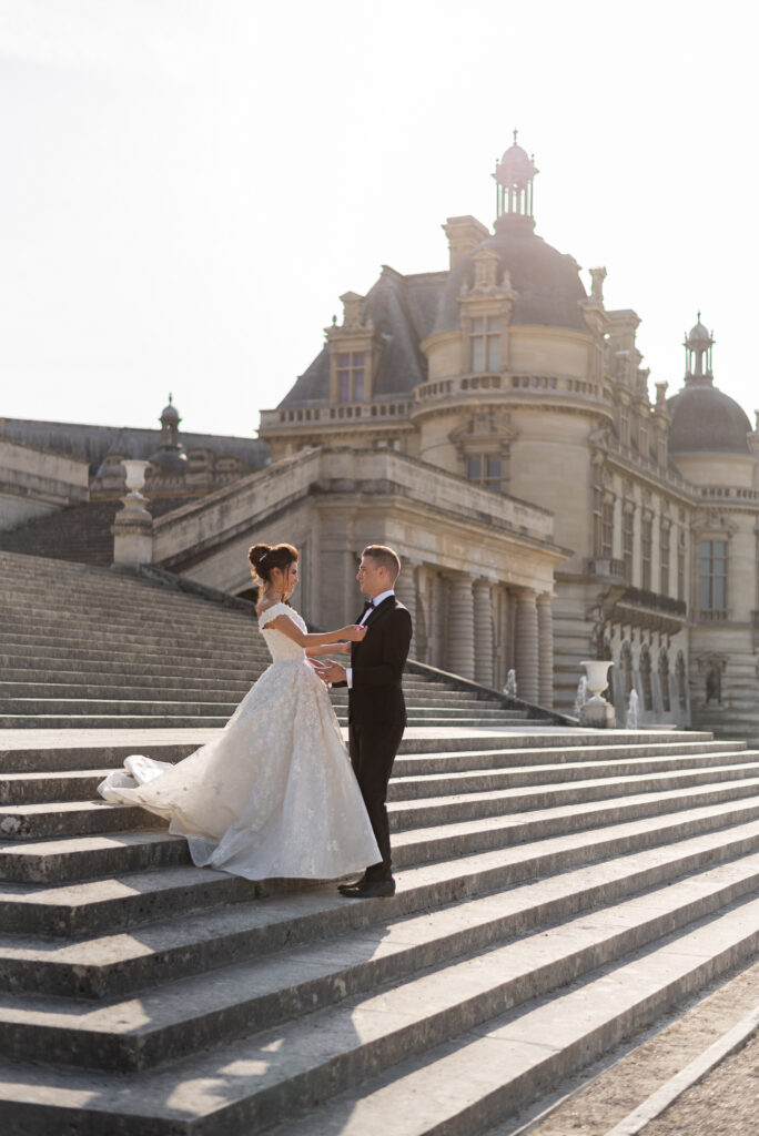 Chateau de Chantilly Elopement: A Magical Setting for Your