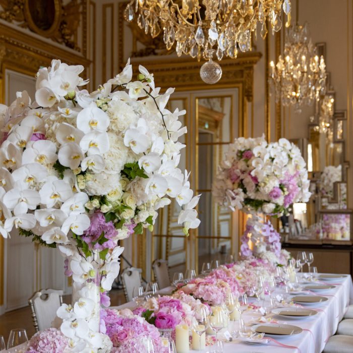 Luxury hotel Crillon wedding